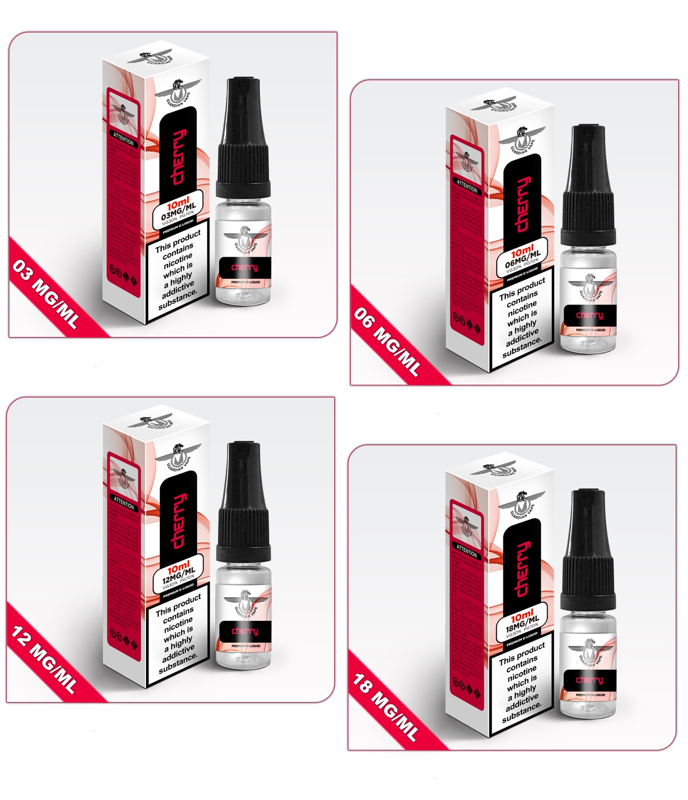 Cherry 10mI-Guardian Vape