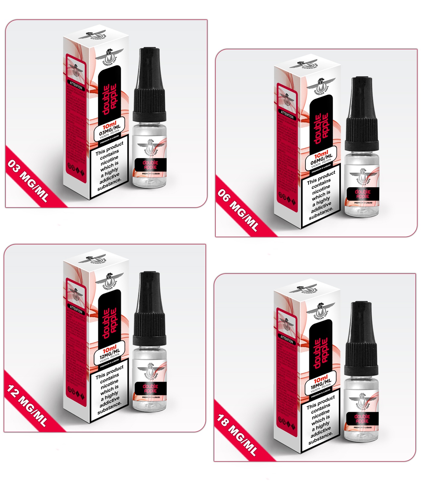Doubleapple 10mI-Guardian Vape