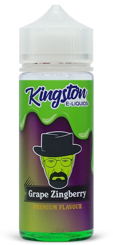 Grape Zingberry Kingston e-liquid 120ml