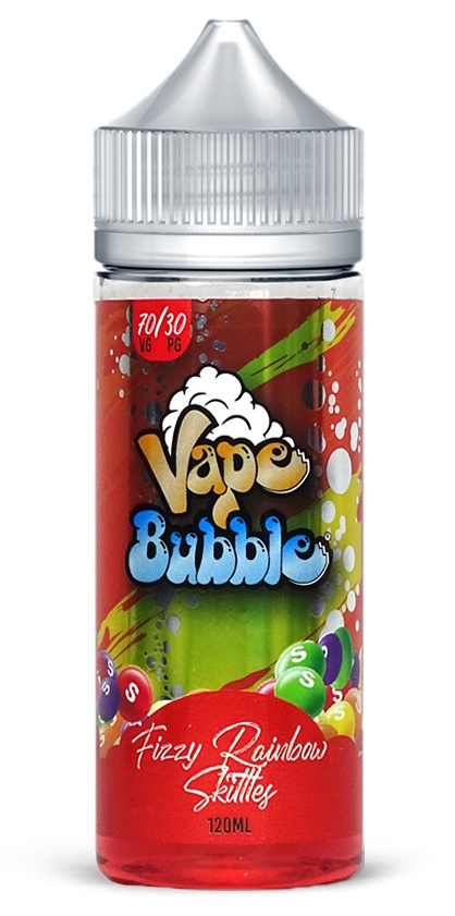 Fizzy Rainbow Skittles Vape Bubble e-liquid 120ml