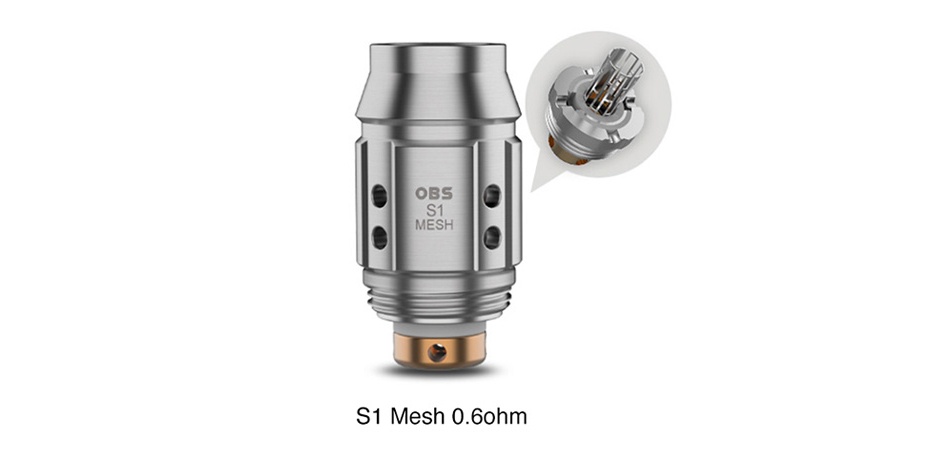 OBS Cotton S1 Mesh Coil 0.6 ohm