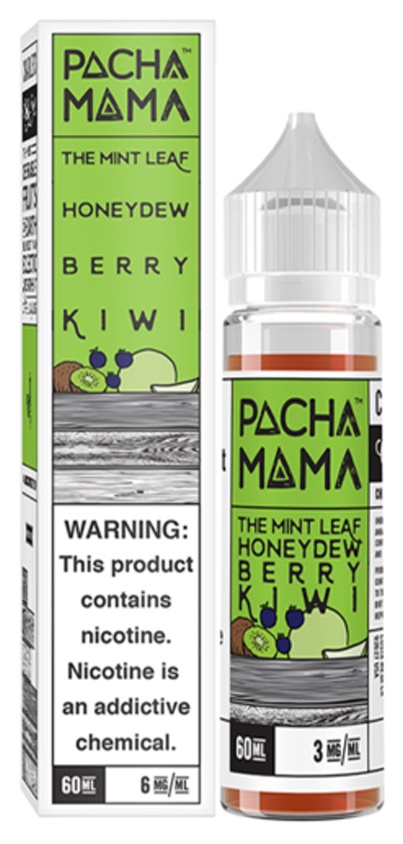 The Mint Leaf, Honeydew and Berry Kiwi-Pacha Mama 50ml