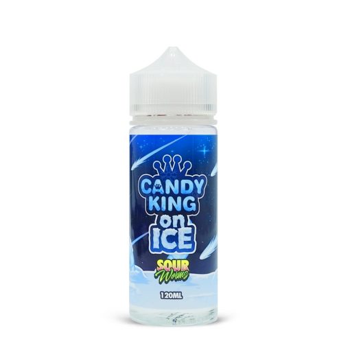 Candy King On Ice-Sour Worms 120ml