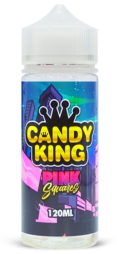 Candy King-Pink Squares 120ml