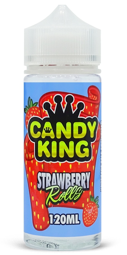 Candy King Strawberry Rolls 120ml