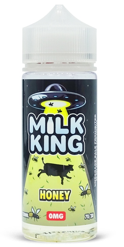Milk King-Honey 120ml