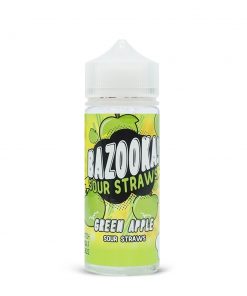 Bazooka-Green Sour Apple Straws 100ml