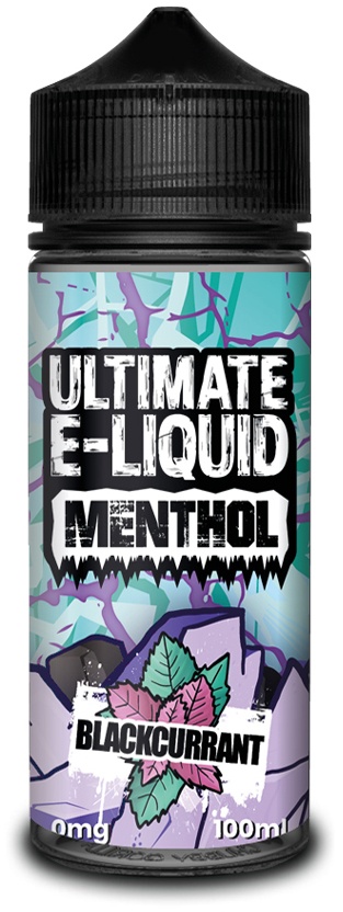 Blackcurrant-Menthol E-liquid 100ml