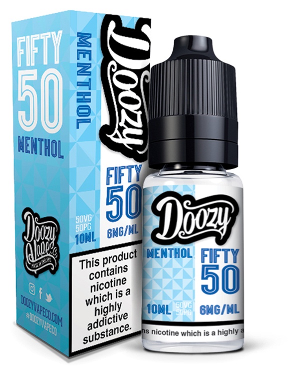 Menthol Doozy Fifty 50-10ml